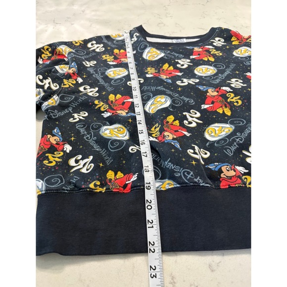 Disney World Vault Collection 50th Anniversary Sorcerer Mickey Sweatshirt Medium - Picture 5 of 9